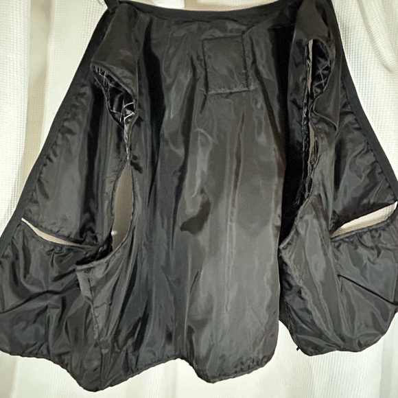 Knoles & Carter Italian lamp skin leather bomber jacket removable inner liner - Picture 14 of 15